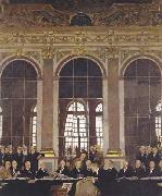 Sir William Orpen The Signing of Peace in the Hall of Mirrors,Versailles china oil painting artist